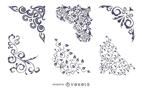 Floral Corner Svg Free - 1195+ SVG File for Silhouette - Free SVG Cut ...