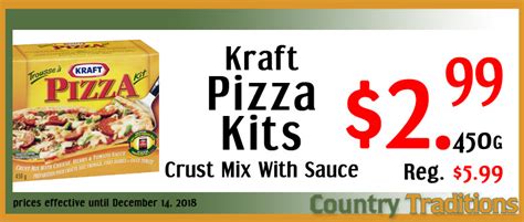 kraft-pizza-kits | Country Traditions | Napanee