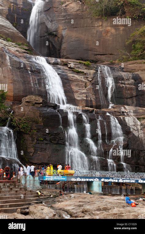 Kutralam waterfalls, Peraruvi, Main Falls, Kuttralam, Kuttalam ...