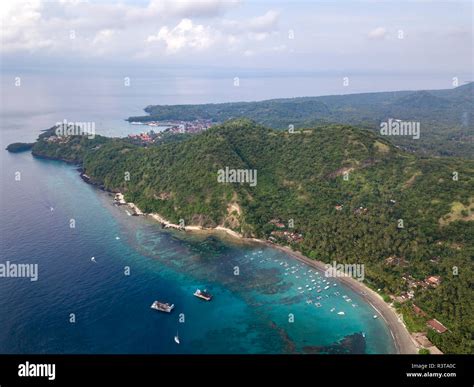 Indonesia, Bali, Aerial view of beach Stock Photo - Alamy