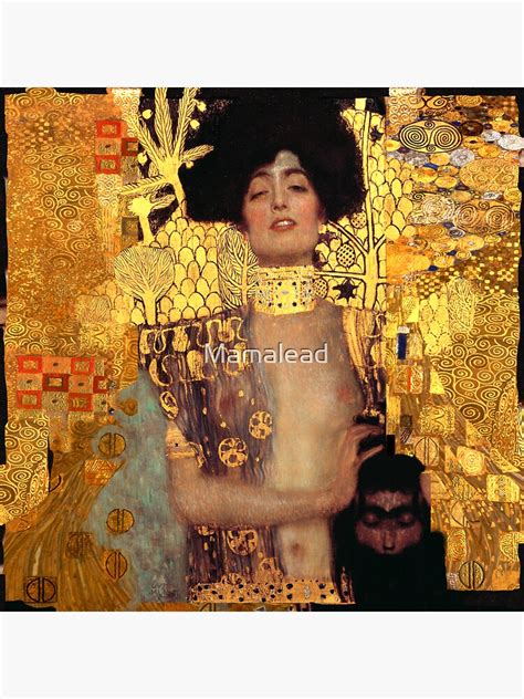 "Gustav Klimt - Judith and the Head of Holofernes" Sticker for Sale by ...