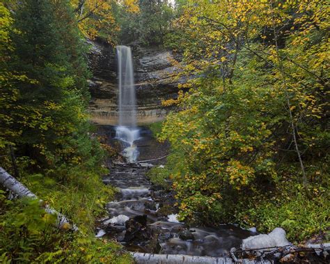 Munising Falls by Jack R Perry | Munising falls, Munising, Munising ...