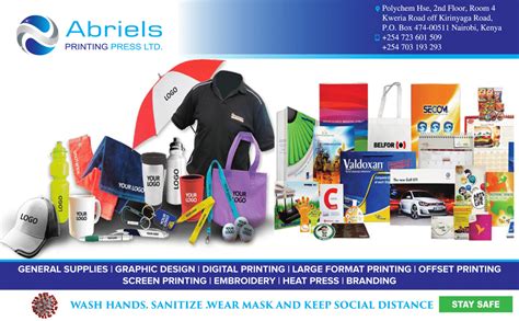 Abriels Printing Press Email Banner Corona Virus Graphic Design ...