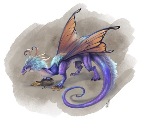 ArtStation - Faerie dragon