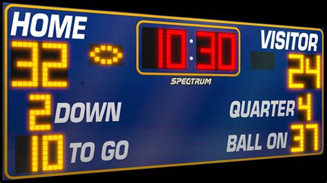 Electronic Football Scoreboards Fair-Play Scoreboards, 41% OFF