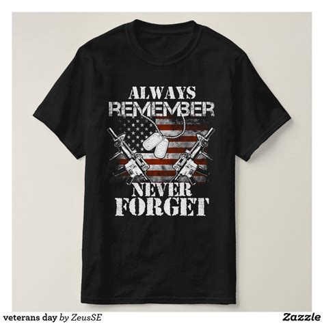 veterans day T-Shirt | Zazzle | Shirts, Tshirt designs, Mens clothing ...