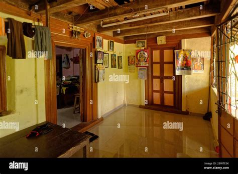 Village house interior Stock Photo - Alamy