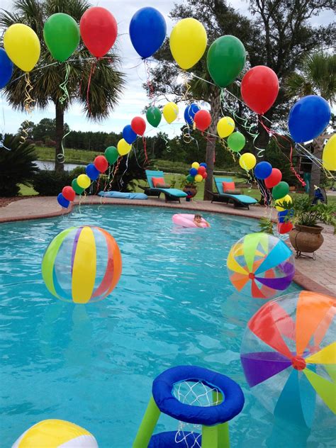 Pool Party Ideas