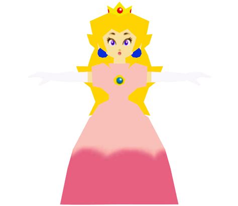 Nintendo 64 - Super Mario 64 - Princess Peach - The Models Resource