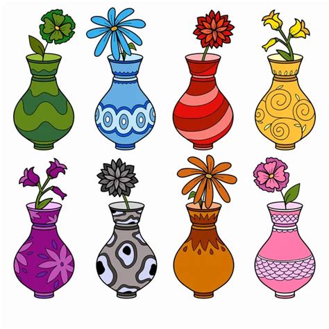 Vase Drawing Designs