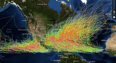 Image of the Day: Historical Hurricane Tracks | Climate Central