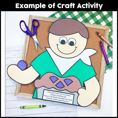 Little Jack Horner Activity - Crafty Bee Creations