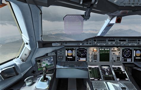 Airbus A380 cockpit :: Behance