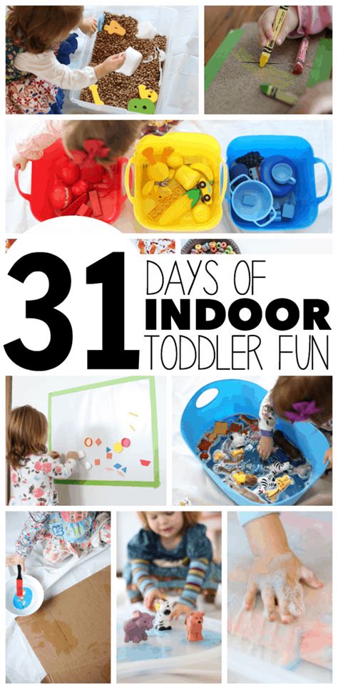 31 Days Of Indoor Activities For Toddlers I Can Teach My Child