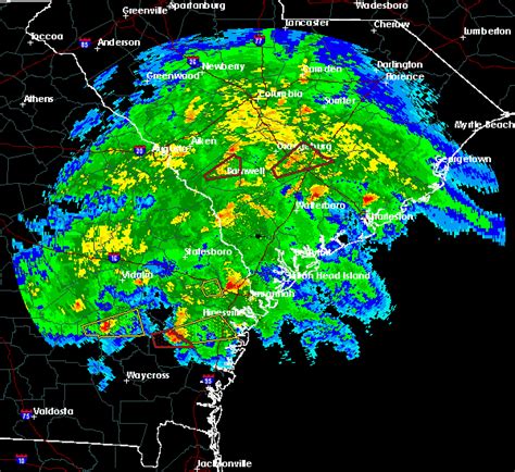 Interactive Hail Maps - Hail Map for Hinesville, GA