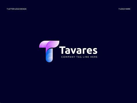 Tavares Logo Design - T Logo Concept by Abdul Gaffar on Dribbble