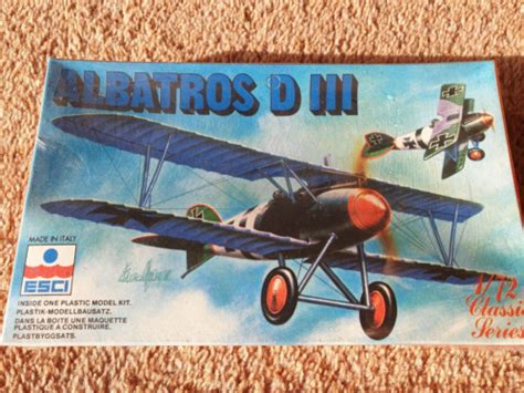 ESCI/ERTL 1/72 9021 Albatros D III Model Kit | eBay