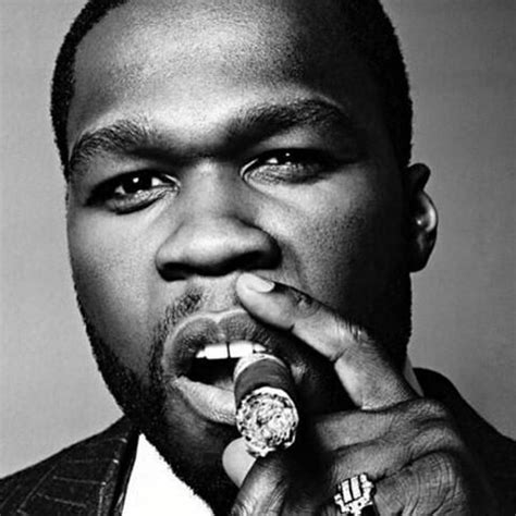 Celebrity Smoking Cigar : 50 Cent aka Curtis Jackson