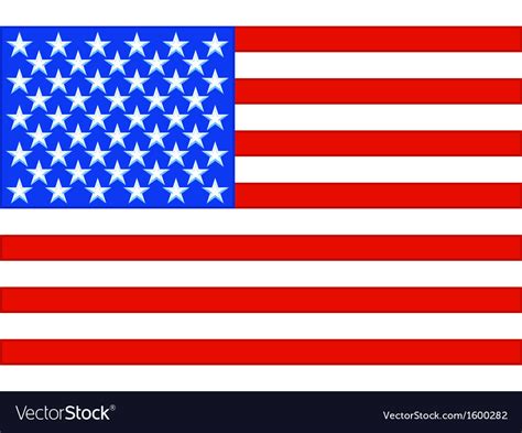 Usa flag Royalty Free Vector Image - VectorStock