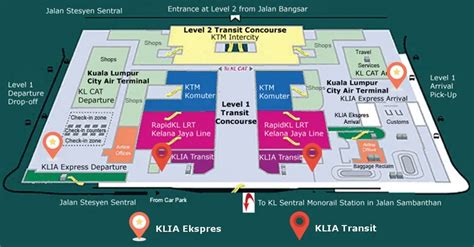 KL Sentral ERL Station in KL Sentral Transportation Hub - klia2.info