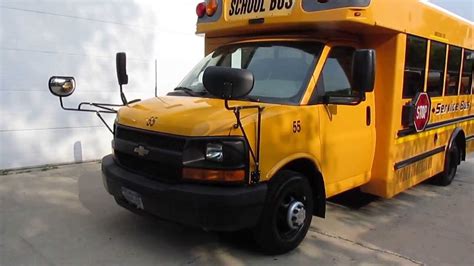 2010 Chevrolet Mini School Bus For Sale~Fleet Maintained~20 Passenger ...