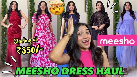 Meesho Dresses Haul😱UNDER 500 | Birthday/Party Dress💖bodycon, long maxi ...