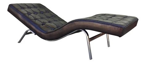 Leather Chaise Lounge Chair Plans - Danish Leather Reclining Chaise ...