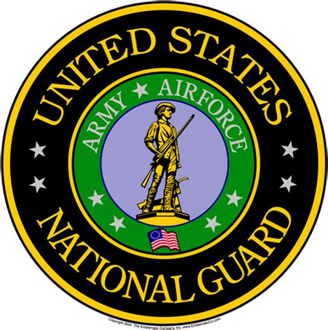 U.S. National Guard Emblem Magnet (12")