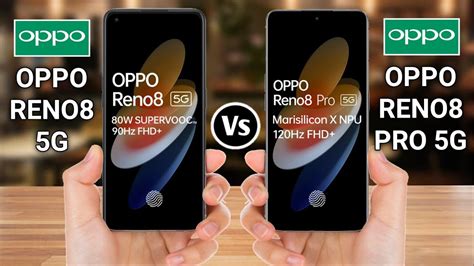 Oppo Reno 8 5G Vs Oppo Reno 8 Pro 5G - YouTube