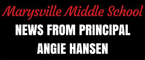 Marysville Middle School News | Marysville Middle School