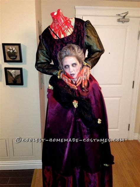 Scary Headless Marie Antoinette Homemade Halloween Costume | Badass ...