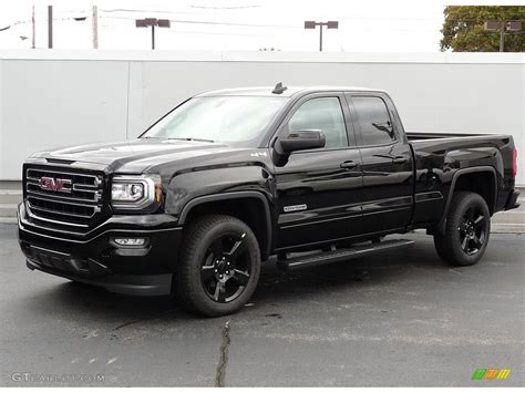 2017 Onyx Black GMC Sierra 1500 Elevation Edition Double Cab 4WD ...