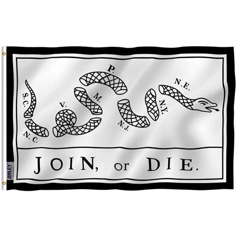 Join Or Die Flag - Rattlesnake Flags – Deeply American