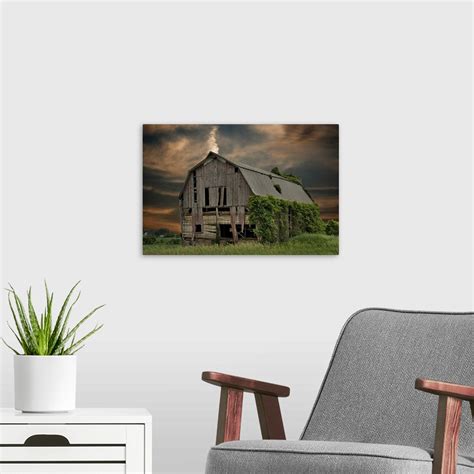 Old Barn At Sunset Wall Art, Canvas Prints, Framed Prints, Wall Peels ...