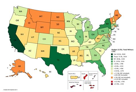 Map Of Us States And Territories