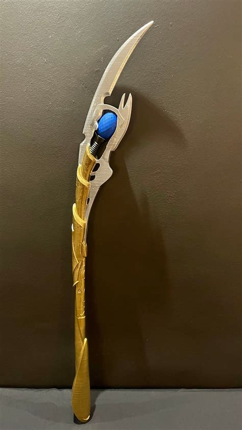 Loki's Chitauri scepter staff Replica 3D Printing Hand | Etsy