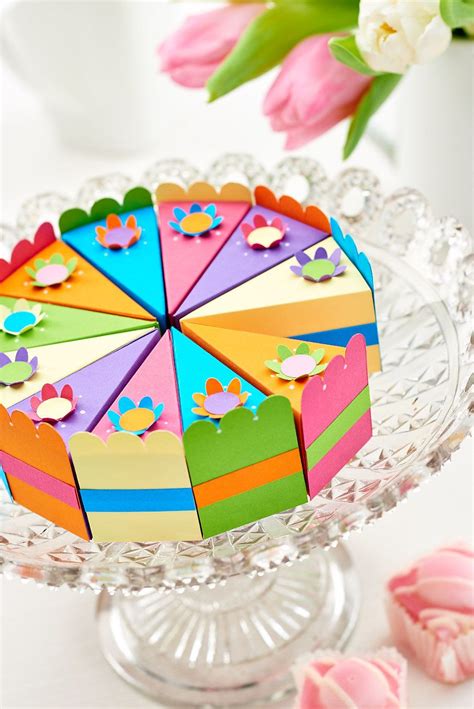 A slice of cake, anyone? Learn how to create this fantastic paper treat ...