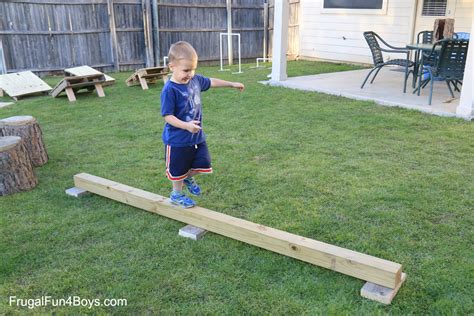 DIY American Ninja Warrior Backyard Obstacle Course - Frugal Fun For ...