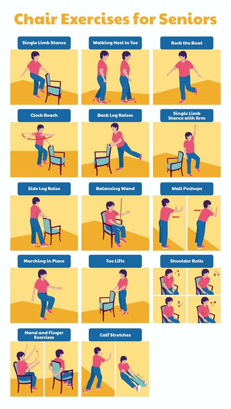 7 Best Images Of Printable Seated Exercises For Seniors Senior Chair ...