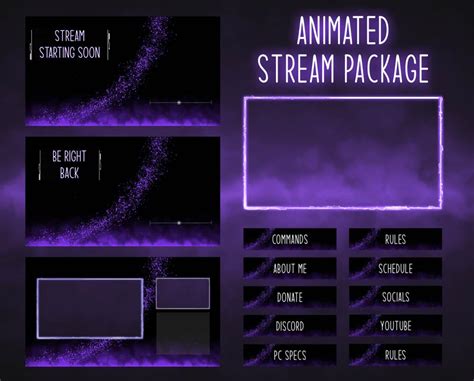 Top Best Animated Twitch Overlays Twitch Overlay Images And Photos ...