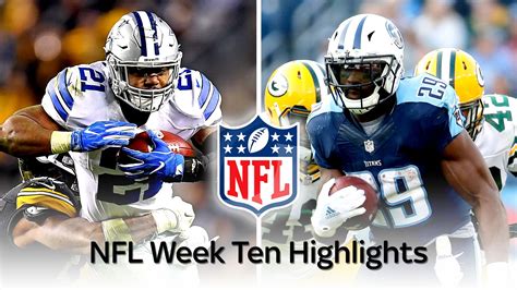 Highlights from all the matches played in week 10 in the NFL | NFL News ...