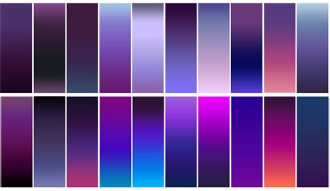 Free Photoshop Gradient Pack - 20 Purple Gradients by youmadeitreal on ...