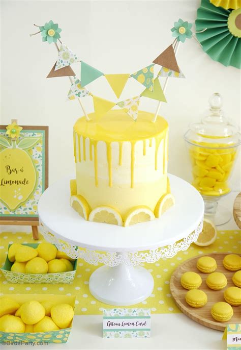 Lemon Themed Party Ideas with DIY Decorations - Party Ideas | Party ...