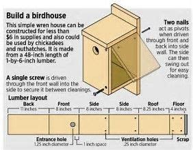 Image result for goldfinch birdhouse plans | Bird house plans, Bird ...