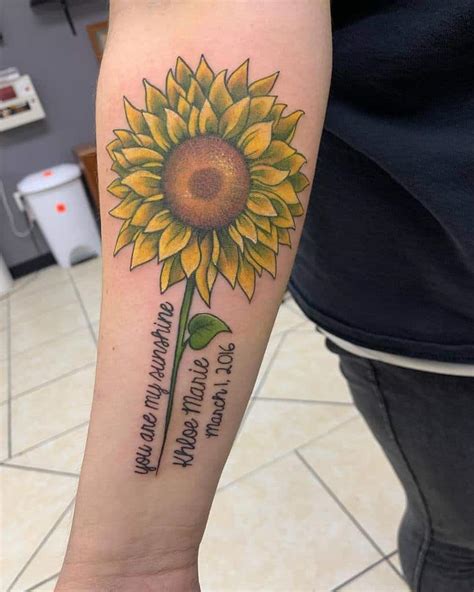 Top 43 Best You Are My Sunshine Tattoo Ideas - [2021 Inspiration Guide]