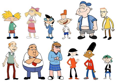 Hey Arnold Characters on AllKidsCartoonTVLove - DeviantArt