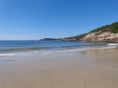 Sand Beach, Acadia National Park, Bar Harbor, Maine | England beaches ...