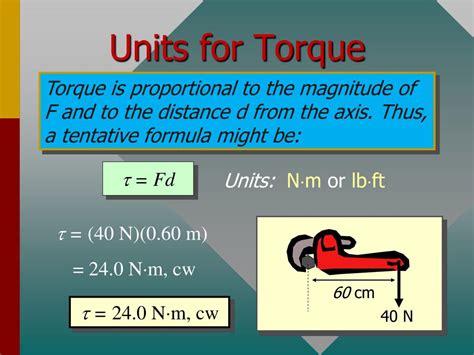 PPT - Torque PowerPoint Presentation, free download - ID:2974700