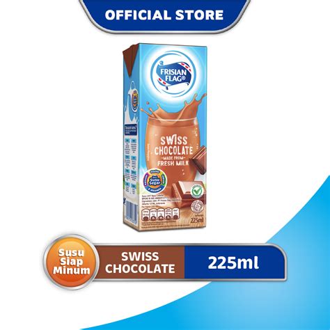 Jual Frisian Flag Swiss Chocolate Susu UHT [225 mL] di Seller ...