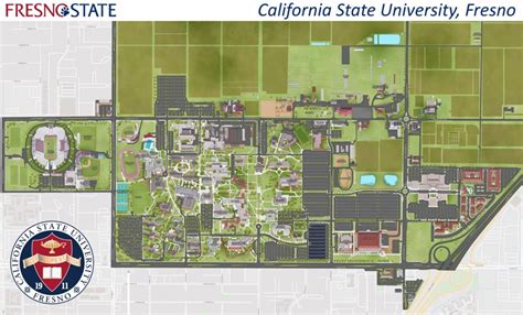 Fresno State Campus Map - California State University, Fresno ...